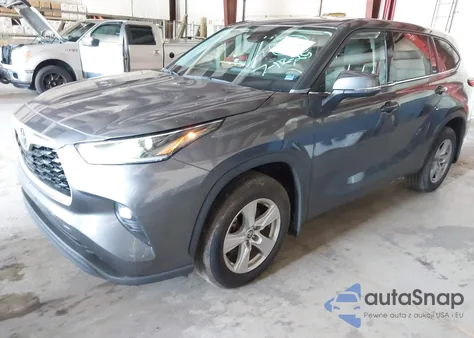 2021 Toyota Highlander Le from USA, damaged, VIN 5TDBZRBH4MS123650